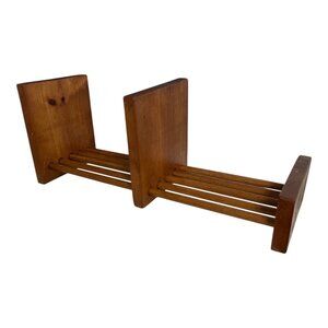 Vintage Wooden Freestanding Rack – Adjustable Divider